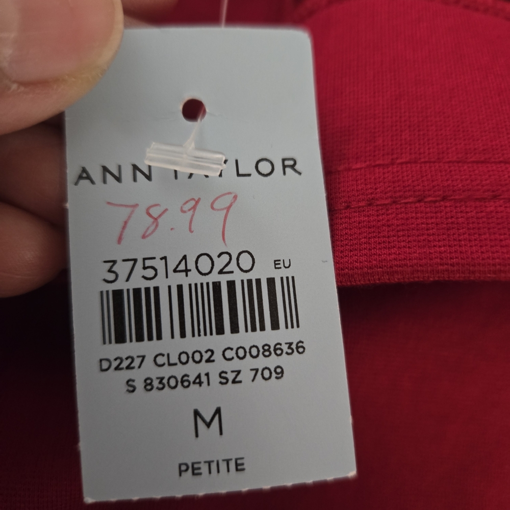 Ann Taylor Red Pants - Size M Petite
